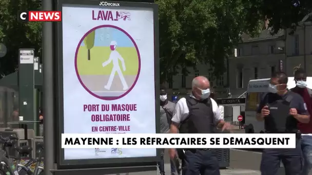 Mayenne : les réfractaires se démasquent