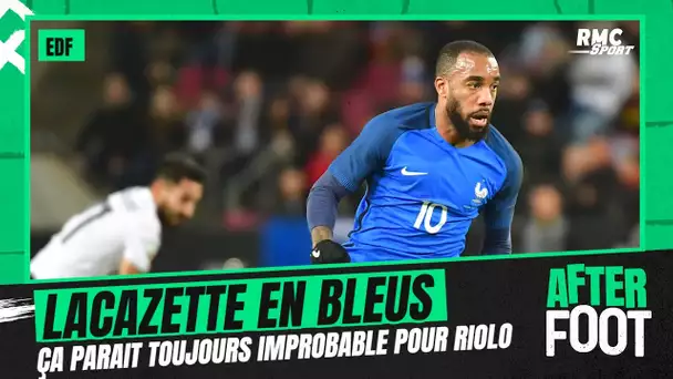 Lacazette "a dû faire un accroc aux yeux de Deschamps" pour ne pas être rappelé en Bleus selon Riolo