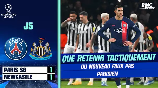 PSG 1-1 Newcastle : Mbappé, mental, verticalité… que retenir tactiquement du faux pas parisien