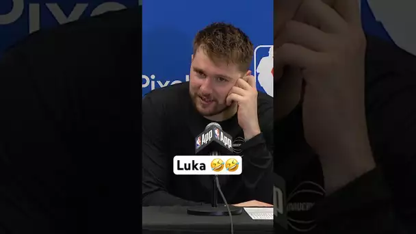 “I wasn’t thinking, I almost passed out” - Luka Doncic on the final shot of Game 2! 🤣 | #Shorts