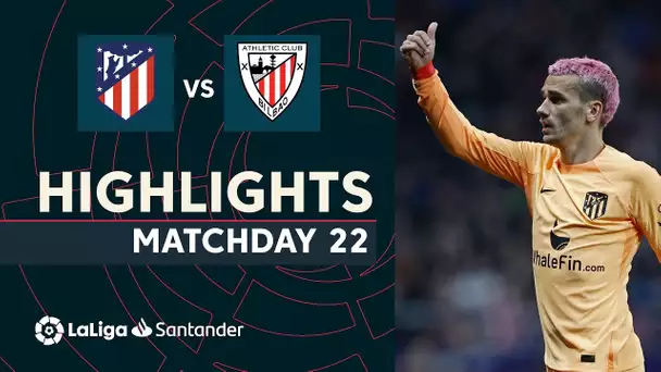 Resumen de Atlético de Madrid vs Athletic Club (1-0)