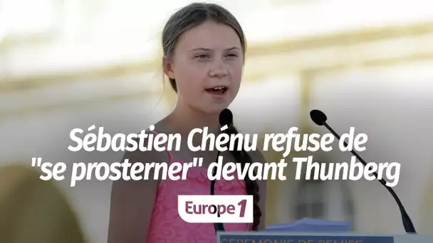 Greta Thunberg à l'Assemblée : le RN Sébastien Chenu refuse de "se prosterner" devant la militante