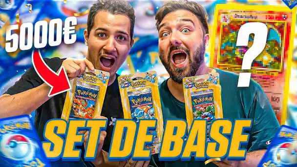 OUVERTURE DE 2 BOOSTERS POKEMON SET DE BASE FR A 5000 EUROS avec SOFYAN !