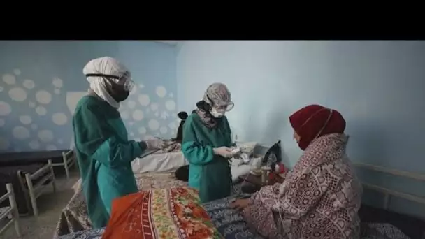 Covid-19 : le système hospitalier sous tension dans la province syrienne d'Idleb • FRANCE 24
