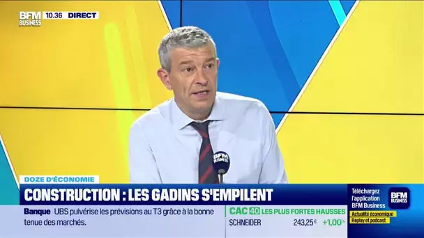 Doze d'économie : Construction, les gadins s'empilent