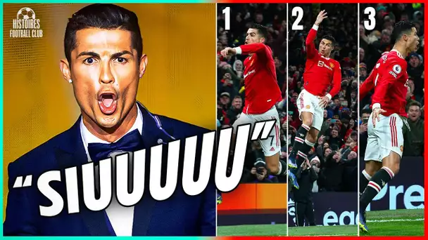 La raison qui se cache derrière la célébration "Siiiuuuuu" de Cristiano Ronaldo