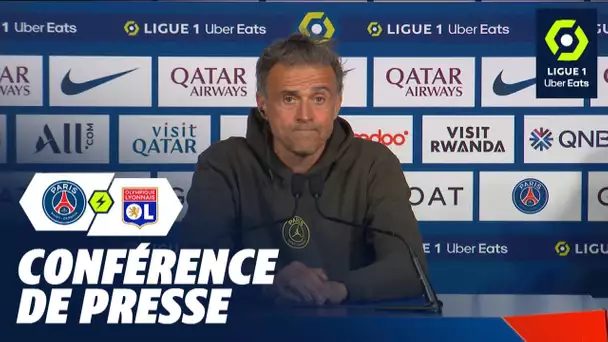 Conférence de presse PARIS SAINT-GERMAIN - OLYMPIQUE LYONNAIS (4-1)  / 2023/2024