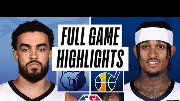 GRIZZLIES at JAZZ | FULL GAME HIGHLIGHTS | April 5, 2022