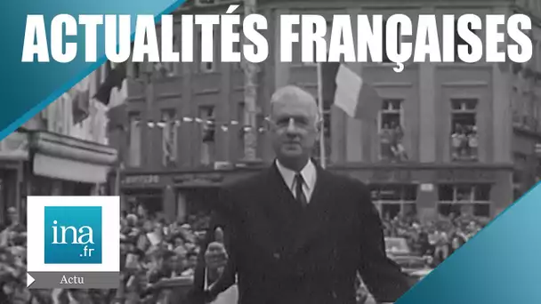 Les Actualités Françaises du 13 juillet 1960 | Archive INA