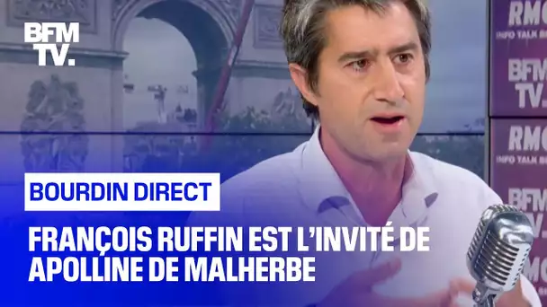 François Ruffin face à Apolline de Malherbe en direct