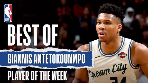 Giannis Antetokounmpo | Full Highlights | Eastern Conference Player Of The Week