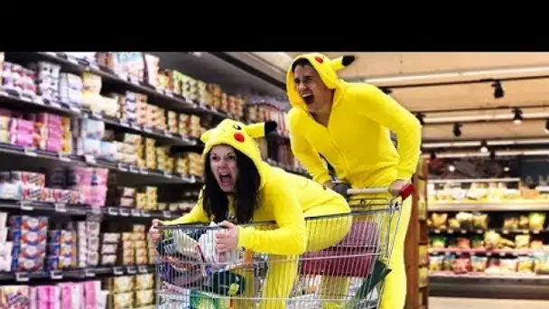 ON FAIT LES COURSES ÇA TOURNE MAL !!