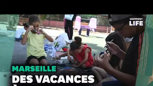 À Marseille, ces associations colorent les journées des enfants qui ne partent pas en vacances