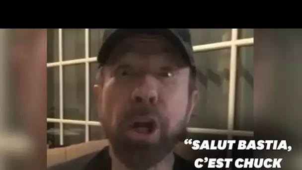 Comment Chuck Norris a souhaité "bonne année"aux Bastiais en 2021