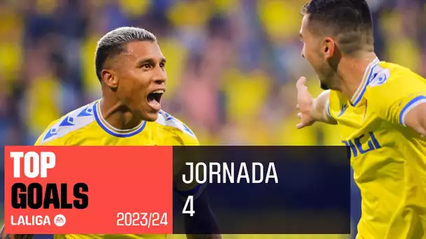 LALIGA TOP 5 Goles Jornada 4 LALIGA EA Sports 2023/2024