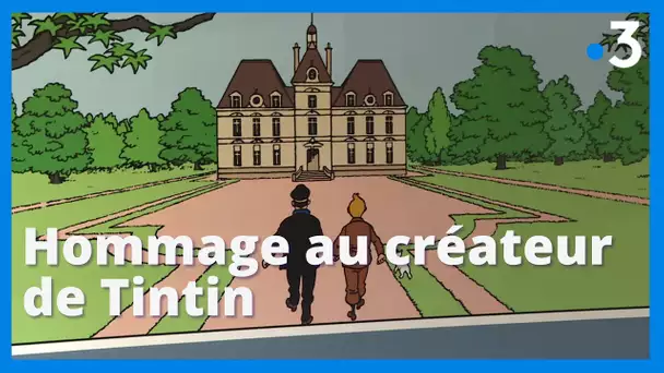Château de Cheverny : hommage à Hergé, le créateur de Tintin