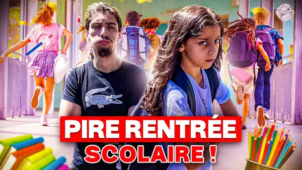 MA SOEUR A RATÉ SA RENTRÉE SCOLAIRE A CAUSE DE NOUS 😭 ( on est trop débile)