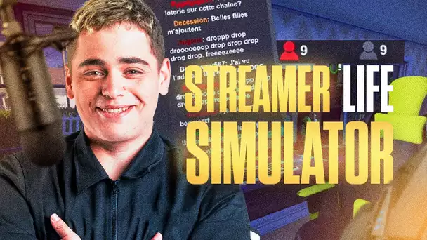 INCEPTION SUR STREAMER LIFE SIMULATION, JEU DE SIMULATION DE STREAMING