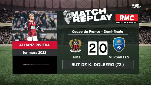 Coupe de France : Le Goal Replay de la fin de parcours de Versailles face à Nice