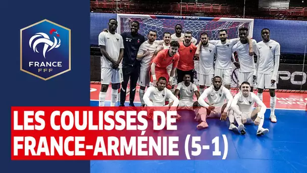 Futsal : France-Arménie (5-1), côté coulisses