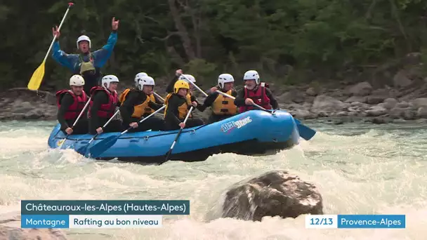 Hautes-Alpes : un bon niveau d'eau pour le rafting