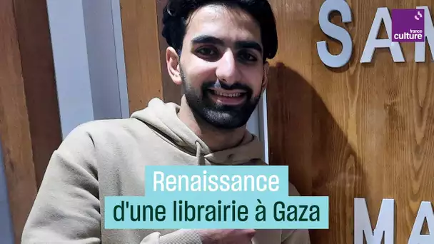 Une librairie à Gaza rouverte après sa destruction