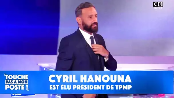 CYRIL Hanouna est élu président !
