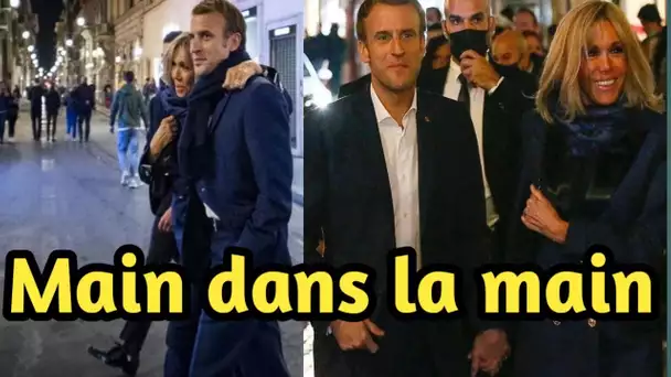Brigitte et Emmanuel Macron main dans la main : le couple joue les Meghan et Harry à Rome