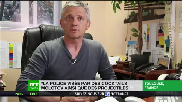 A Toulouse, la police aurait été visée par des cocktails molotov