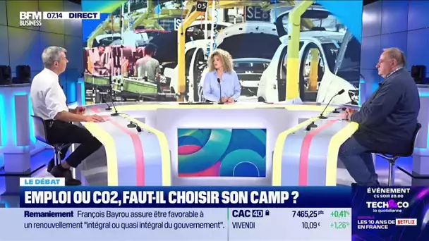 Nicolas Doze face à Jean-Marc Daniel : Emploi ou CO2, faut-il choisir son camp ?