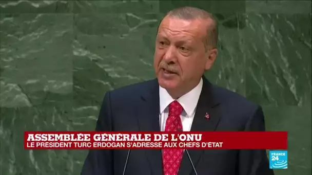 REPLAY - Discours de Recep Tayyip Erdoğan à l''Assemblée générale de l''ONU