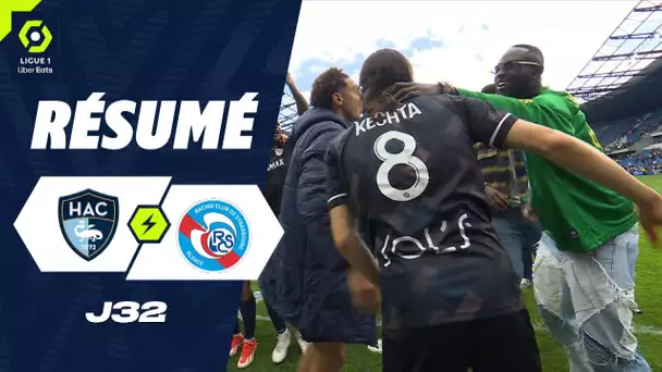 HAVRE AC - RC STRASBOURG ALSACE (3 - 1) - Résumé - (HAC - RCSA) / 2023/2024