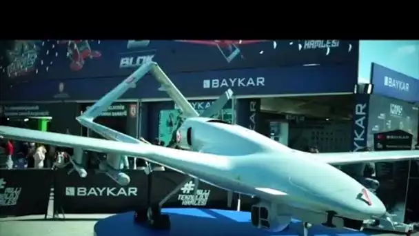 Salon aéronautique en Turquie : les drones, nouvelle arme phare de l'armée turque • FRANCE 24
