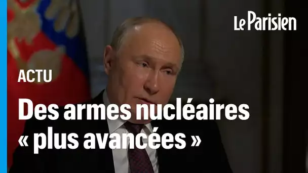 Poutine vante ses armes nucléaires « plus avancées » que celles des États-Unis