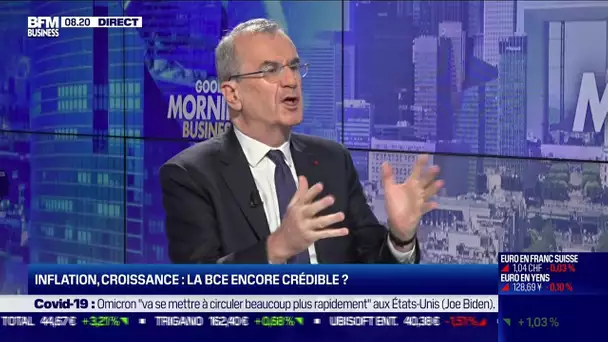 François Villeroy de Galhau (Banque de France): Inflation, croissance, la BCE encore crédible ?