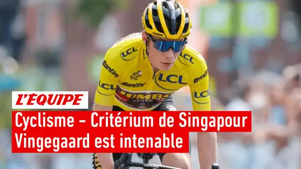Cyclisme - Critérium de Singapour : Vingegaard ressort son maillot jaune pour une nouvelle victoire
