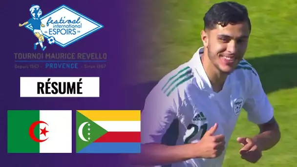 Résumé - Tournoi Maurice-Revello : Déjà éliminée, l’Algérie sauve l’honneur contre les Comores !