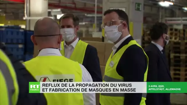 Allemagne : reflux de la propagation du virus et fabrication de masques en masse