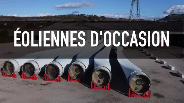 Éolienne et pièces d’occasion, le marché prend forme