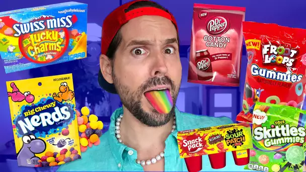 Je Teste Des Bonbons Américains (J'ai jamais mangé ça) - HUBY