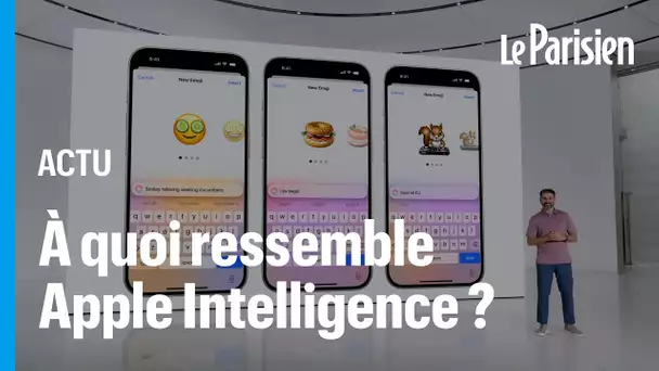 À quoi ressemble Apple Intelligence ?