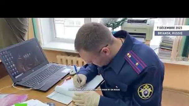 🇷🇺  Briansk : le comité d'enquête diffuse des images de l'école où la fusillade a eu lieu