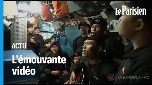Sous-marin disparu : la vidéo des marins qui émeut l’Indonésie