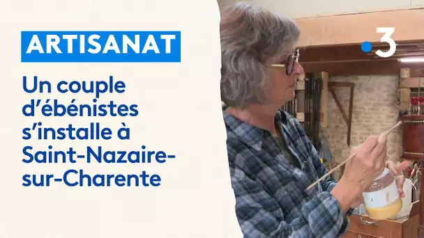 Nouvelle vie pour un couple d'ébénistes à Saint-Nazaire-sur-Charente