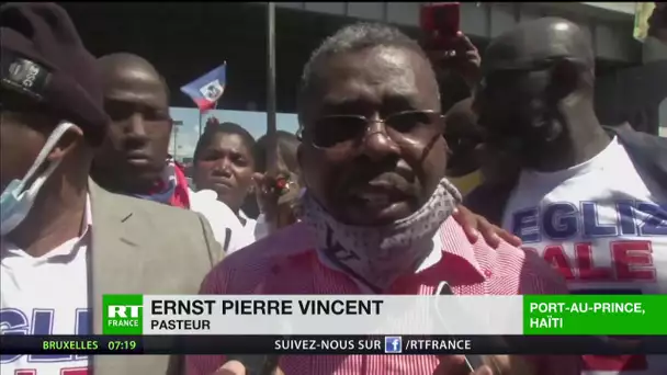Plusieurs milliers d’Haïtiens dans les rues contre le président Jovenel Moïse