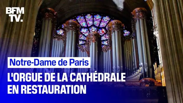 Le plus grand orgue de France en restauration après l’incendie de Notre-Dame de Paris