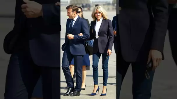Brigitte & Emmanuel Macron: A Timeless Bond #brigittemacron #love #elegance #frenchchic #shortsfeed
