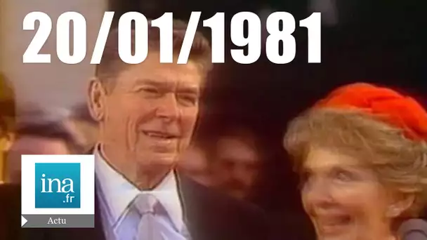 20h Antenne 2 du 20 janvier 1981 - Ronald Reagan 40ème président des USA | Archive INA
