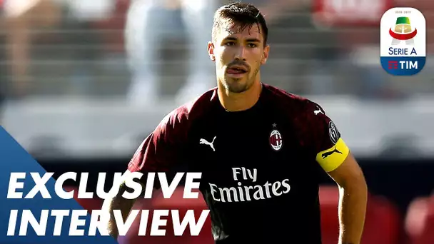 Milan's new Captain Alessio Romagnoli Exclusive Interview | Serie A