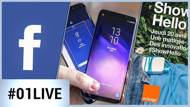 01LIVE HEBDO #139 : Les premiers résultats des tests du Galaxy S8 !